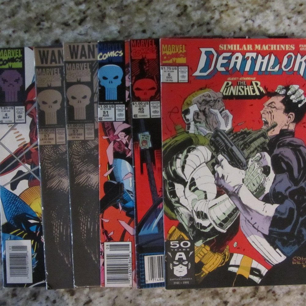 Punisher Comic Books